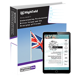 The Entry Level Award in Fundamental British Values (Entry 3) Highfield-kit